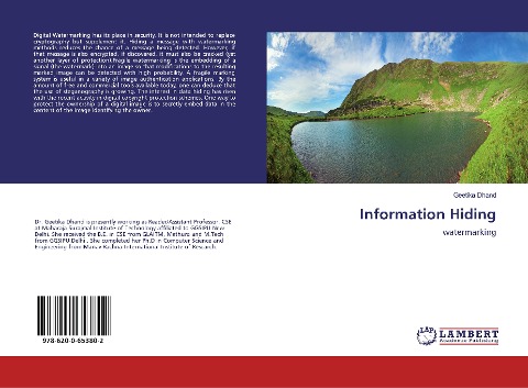 Information Hiding: watermarking