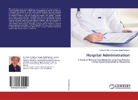 Hospital Administration: A Study of Nursing Care Needs for Long Stay Patients In Some General Hospitals in Alexandria