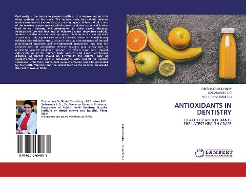 ANTIOXIDANTS IN DENTISTRY: HEALTH BY ANTIOXIDANTS THE LATEST HEALTH CRAZE