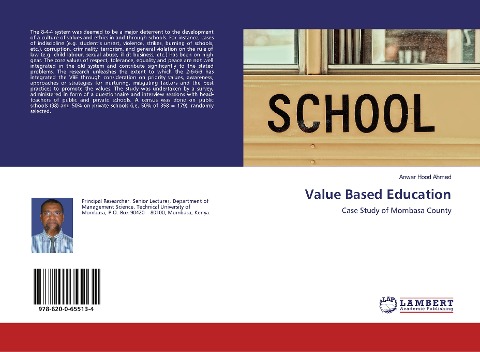 Value Based Education: Case Study of Mombasa County