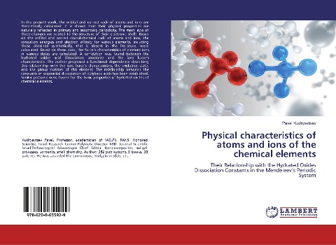 Physical characteristics of atoms and ions of the chemical elements: Their Relationship with the Hydrated Oxides Dissociation Constants in the Mendeleevs Periodic System