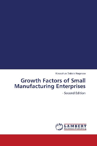 Growth Factors of Small Manufacturing Enterprises: - Second Edition