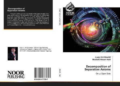 Decomposition of Separation Axioms: On ¿-Open Sets