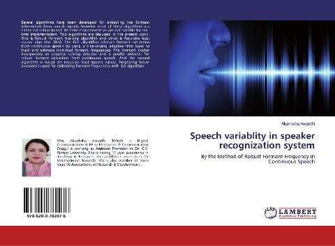 Speech variablity in speaker recognization system: By the Method of Robust Formant Frequency in Continuous Speech