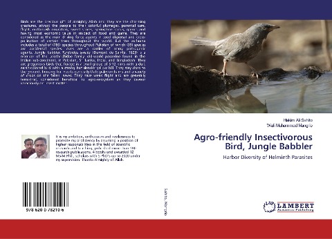 Agro-friendly Insectivorous Bird, Jungle Babbler: Harbor Diversity of Helminth Parasites