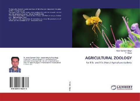 AGRICULTURAL ZOOLOGY: For B.Sc. and B.Sc.(Hons.) Agriculture students