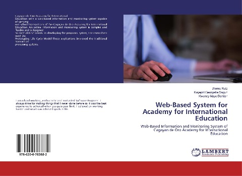 Web-Based System for Academy for International Education: Web-Based Information and Monitoring System ofCagayan de Oro Academy for International Education
