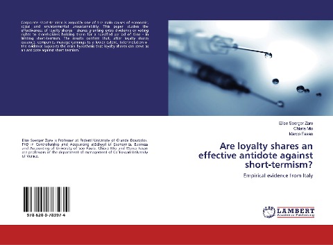 Are loyalty shares an effective antidote against short-termism?: Empirical evidence from Italy