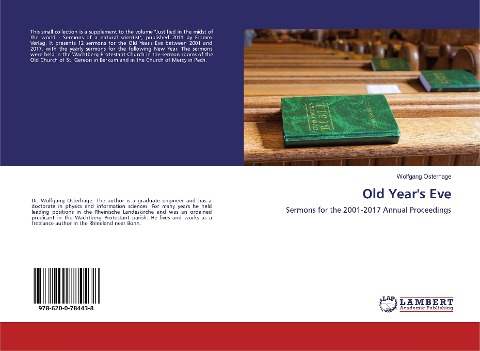 Old Year's Eve: Sermons for the 2001-2017 Annual Proceedings