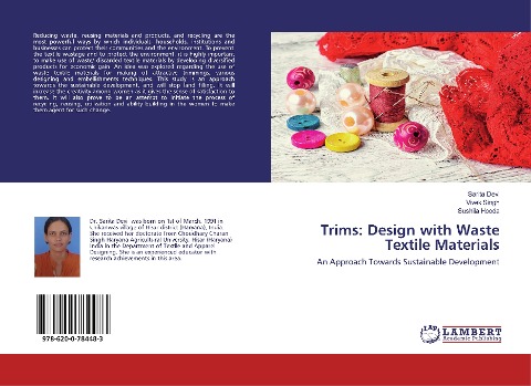 Trims: Design with Waste Textile Materials: An Approach Towards Sustainable Development