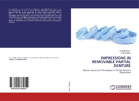 IMPRESSIONS IN REMOVABLE PARTIAL DENTURE: Special Impression Techniques in Partial Denture Fabrication