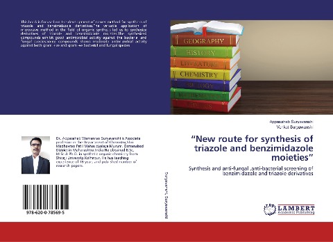 New route for synthesis of triazole and benzimidazole moieties: Synthesis and anti-fungal, anti-bacterial screening of benzimidazole and triazole derivatives