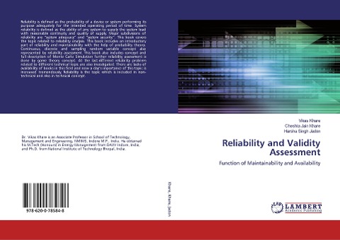 Reliability and Validity Assessment: Function of Maintainability and Availability