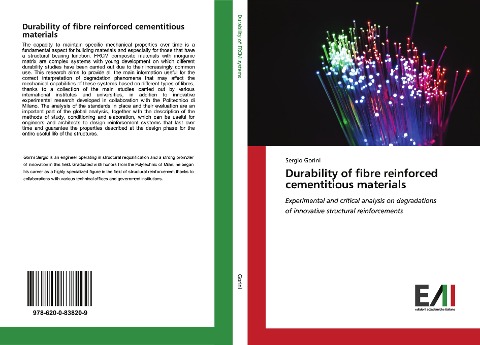 Durability of fibre reinforced cementitious materials: Experimental and critical analysis on degradations of innovative structural reinforcements