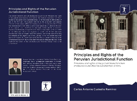 Principles and Rights of the Peruvian Jurisdictional Function: Principles and rights of the jurisdictional function enshrined in the Political Constitution of Peru