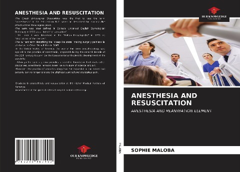 ANESTHESIA AND RESUSCITATION: ANESTHESIA AND REANINATION ELEMENT