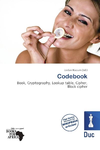 Codebook: Book, Cryptography, Lookup table, Cipher, Block cipher