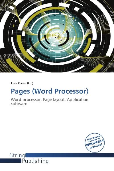 Pages (Word Processor): Word processor, Page layout, Application software