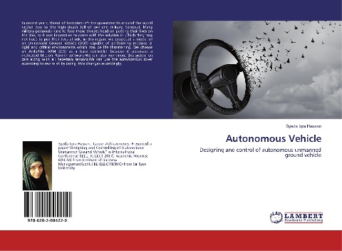 Autonomous Vehicle: Designing and control of autonomous unmanned ground vehicle