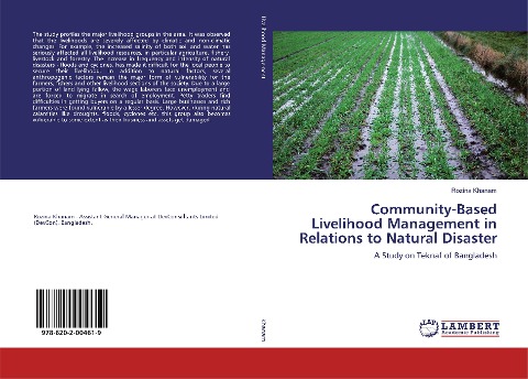 Community-Based Livelihood Management in Relations to Natural Disaster: A Study on Teknaf of Bangladesh