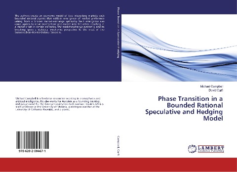 Phase Transition in a Bounded Rational Speculative and Hedging Model