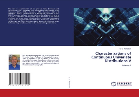 Characterizations of Continuous Univariate Distributions V: Volume II