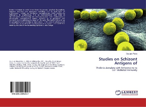 Studies on Schizont Antigens of: Theileria Annulata with Reference to to Cell Mediated Immunity