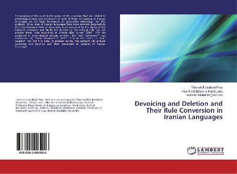 Devoicing and Deletion and Their Rule Conversion in Iranian Languages