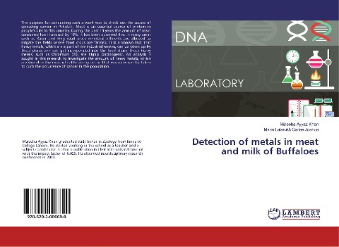 Detection of metals in meat and milk of Buffaloes