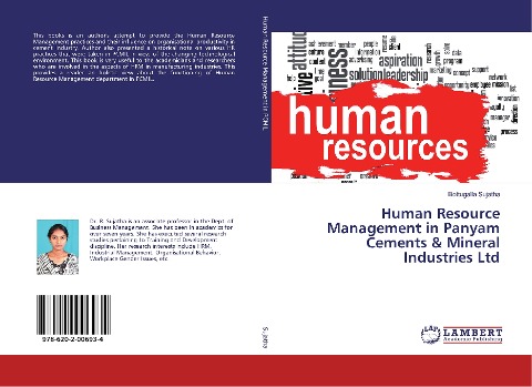 Human Resource Management in Panyam Cements & Mineral Industries Ltd