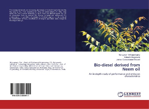 Bio-diesel derived from Neem oil: An in-depth study of performance and emission characteristics