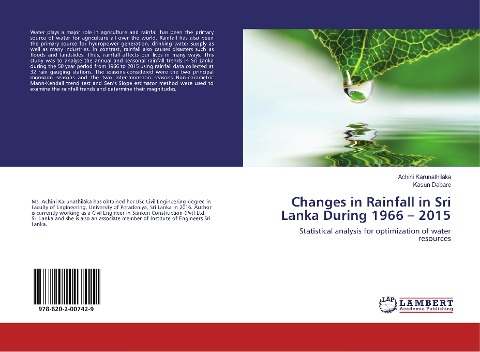 Changes in Rainfall in Sri Lanka During 1966 - 2015: Statistical analysis for optimization of water resources