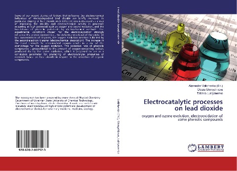 Electrocatalytic processes on lead dioxide: oxygen and ozone evolution, electrooxidation of some phenolic compounds