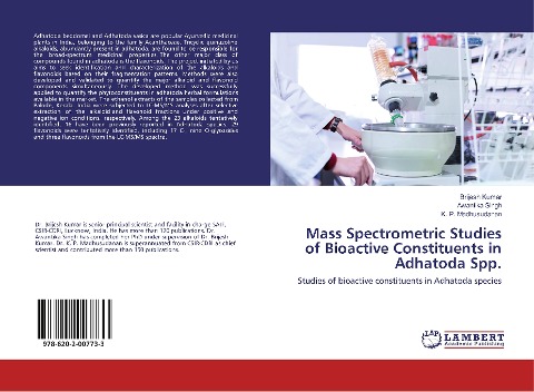Mass Spectrometric Studies of Bioactive Constituents in Adhatoda Spp.: Studies of bioactive constituents in Adhatoda species