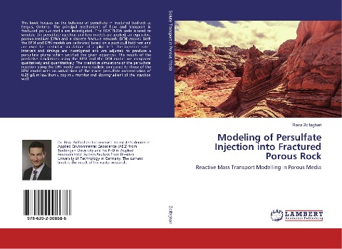 Modeling of Persulfate Injection into Fractured Porous Rock: Reactive Mass Transport Modelling in Porous Media
