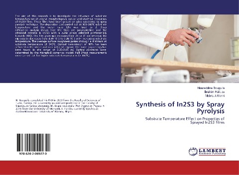 Synthesis of In2S3 by Spray Pyrolysis: Substrate Temperature Effect on Properties of Sprayed In2S3 Films