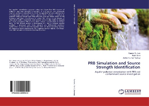 PRB Simulation and Source Strength Identification: Aquifer pollution remediation with PRB and contaminant source investigation