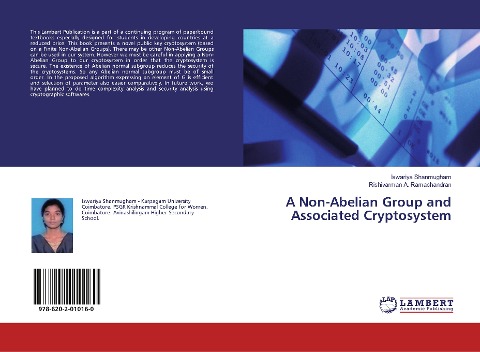 A Non-Abelian Group and Associated Cryptosystem