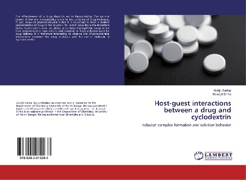 Host-guest interactions between a drug and cyclodextrin: Inclusion complex formation and solution behavior