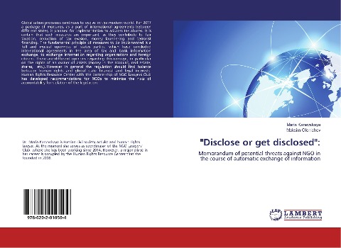 Disclose or get disclosed:: Memorandum of potential threats against NGO in the course of automatic exchange of information