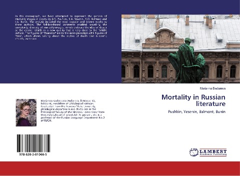Mortality in Russian literature: Pushkin, Yesenin, Balmont, Bunin