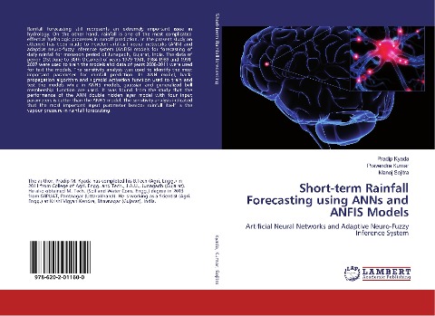 Short-term Rainfall Forecasting using ANNs and ANFIS Models: Artificial Neural Networks and Adaptive Neuro-Fuzzy Inference System