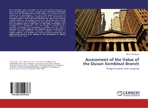Assessment of the Value of the Duvan Kombinat Branch: Podgorica joint-stock company