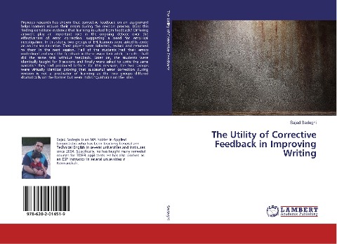 The Utility of Corrective Feedback in Improving Writing
