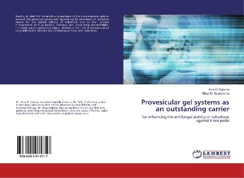 Provesicular gel systems as an outstanding carrier: for enhancing the antifungal activity of tolnaftate against tinea pedis