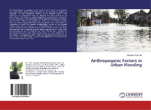 Anthropogenic Factors in Urban Flooding