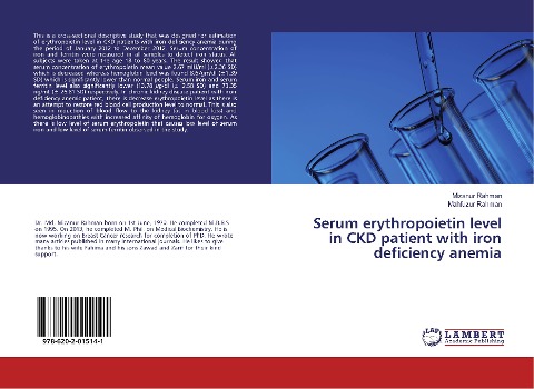 Serum erythropoietin level in CKD patient with iron deficiency anemia