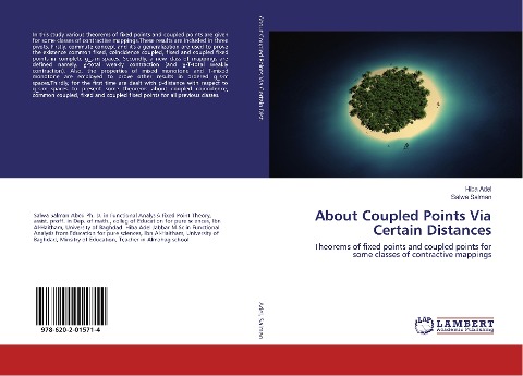 About Coupled Points Via Certain Distances: Theorems of fixed points and coupled points for some classes of contractive mappings