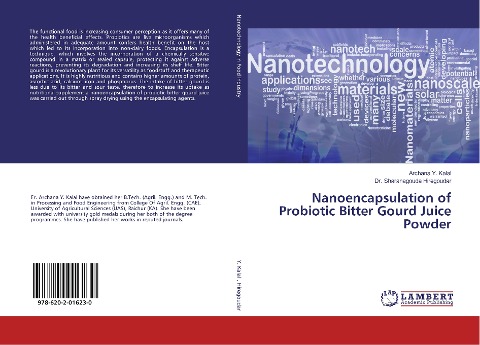 Nanoencapsulation of Probiotic Bitter Gourd Juice Powder
