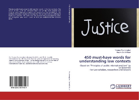 450 must-have words for understanding law contexts: - Based on Principles of public international law by Ian Brownlie - For Law scholars, researchers and lawyers